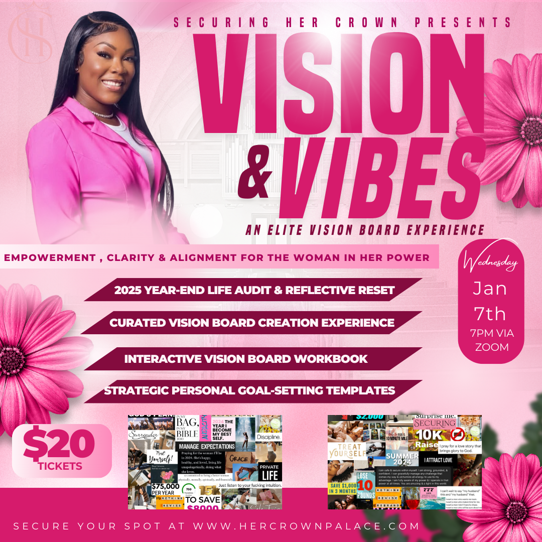 Vision & Vibes 2026 Vision Board Experience