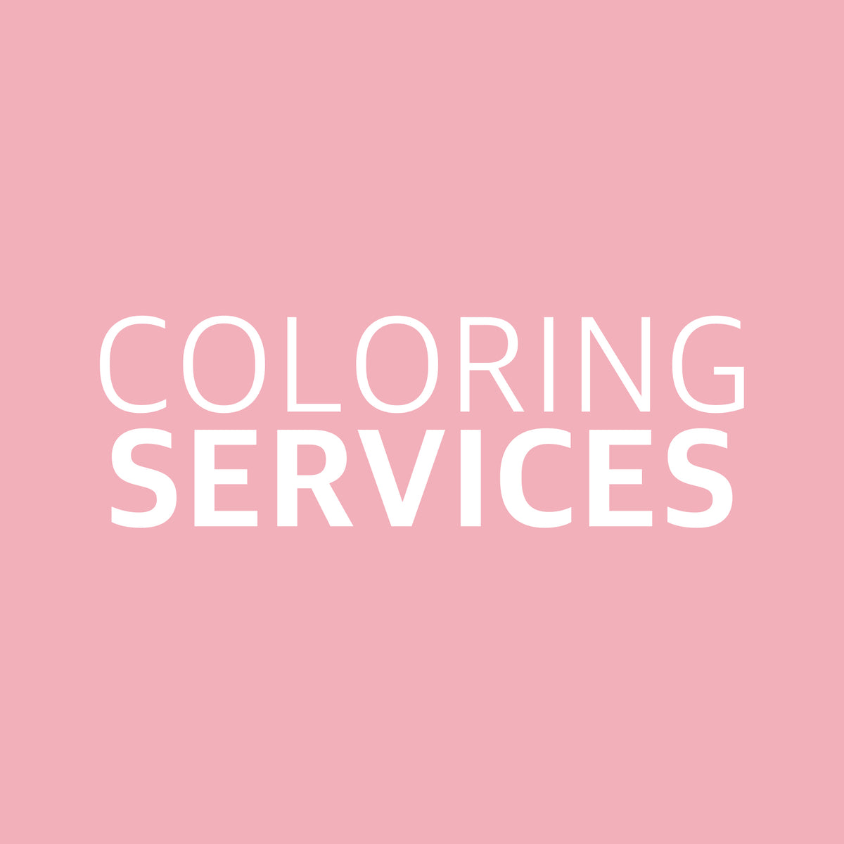 Add-On Coloring Services