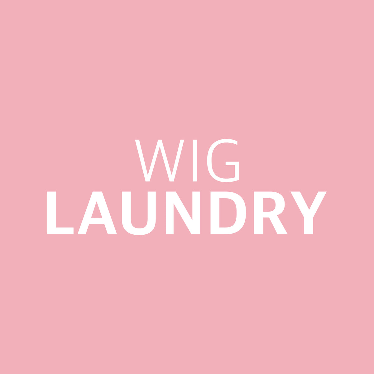 Wig & Bundle Laundry Service