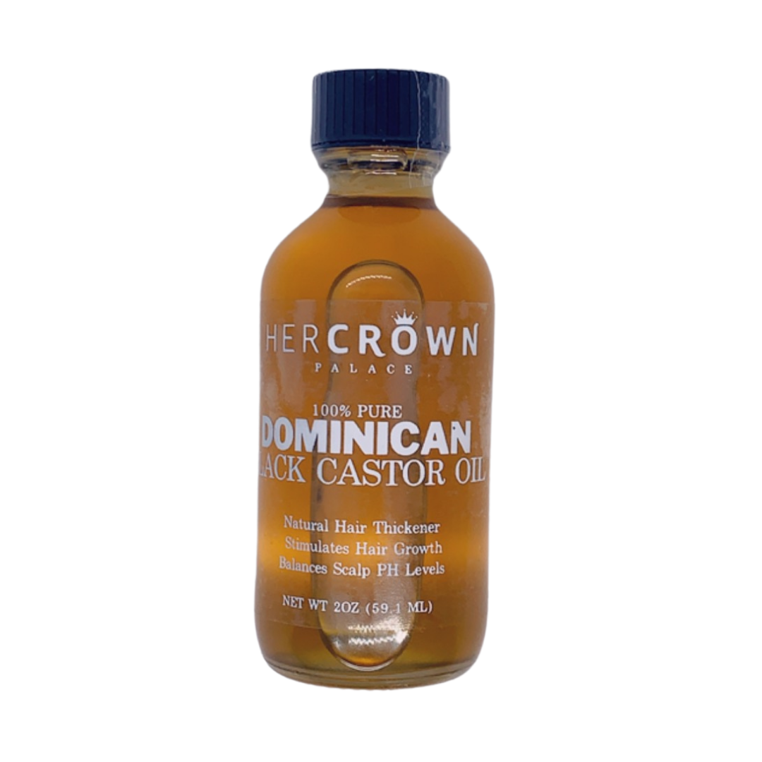 100% PURE Dominican BLACK Castor Oil
